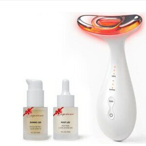 3-in-1 for Aurora Red Light for Face & Neck Beauty Massager